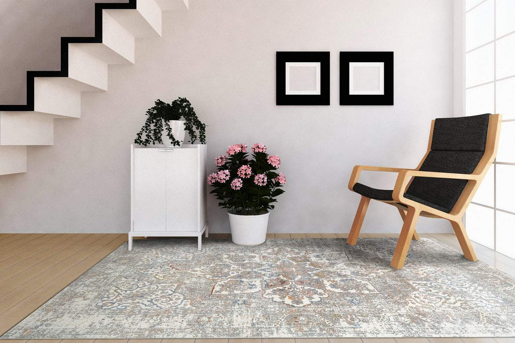 dynamic zen 8337 950 grey rug