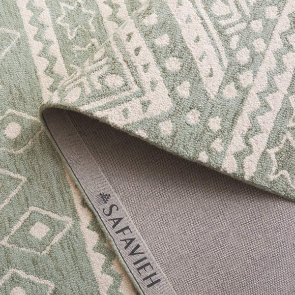 safavieh clearance micro loop mlp501w sage rug