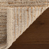 dash albert vicart da2558 grey woven flatwoven wool rug