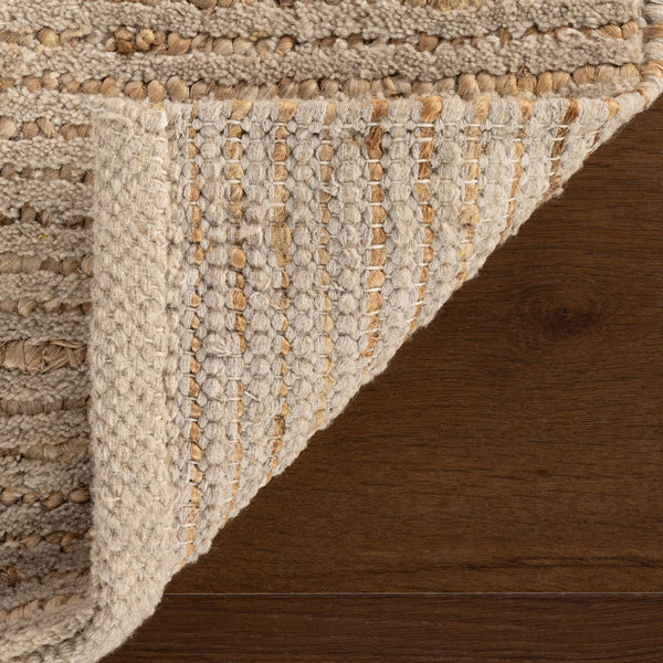 dash albert vicart da2558 grey woven flatwoven wool rug