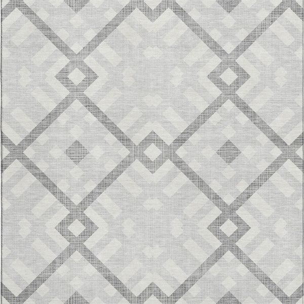 addison mayfield amf616 silver rug