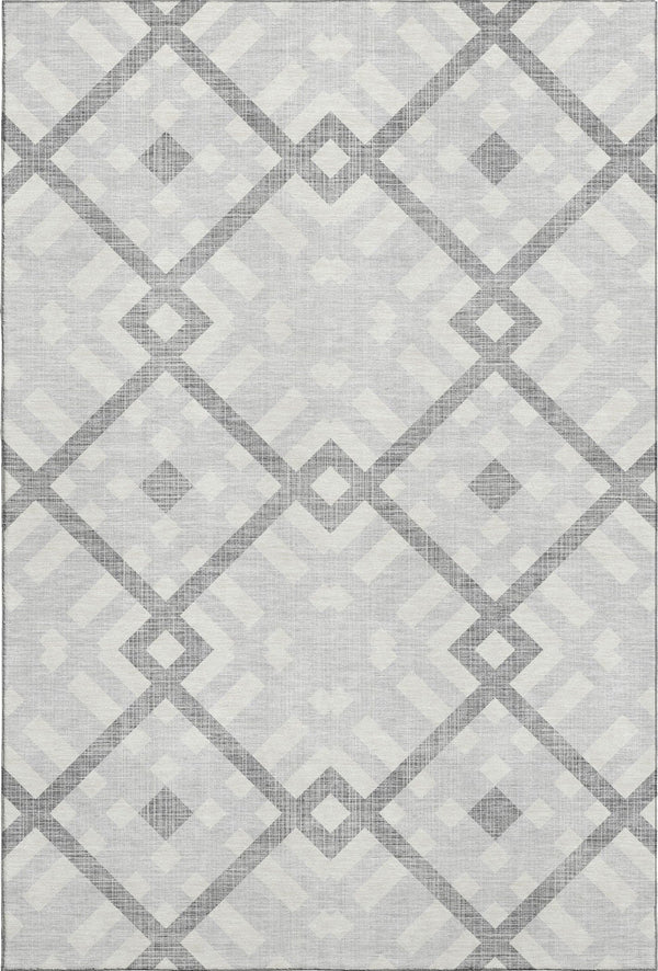 addison mayfield amf616 silver rug