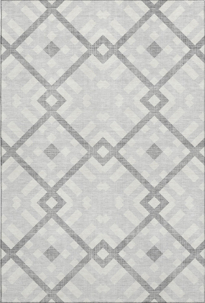 addison mayfield amf616 silver rug