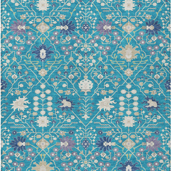 addison chantille acn1009 teal rug