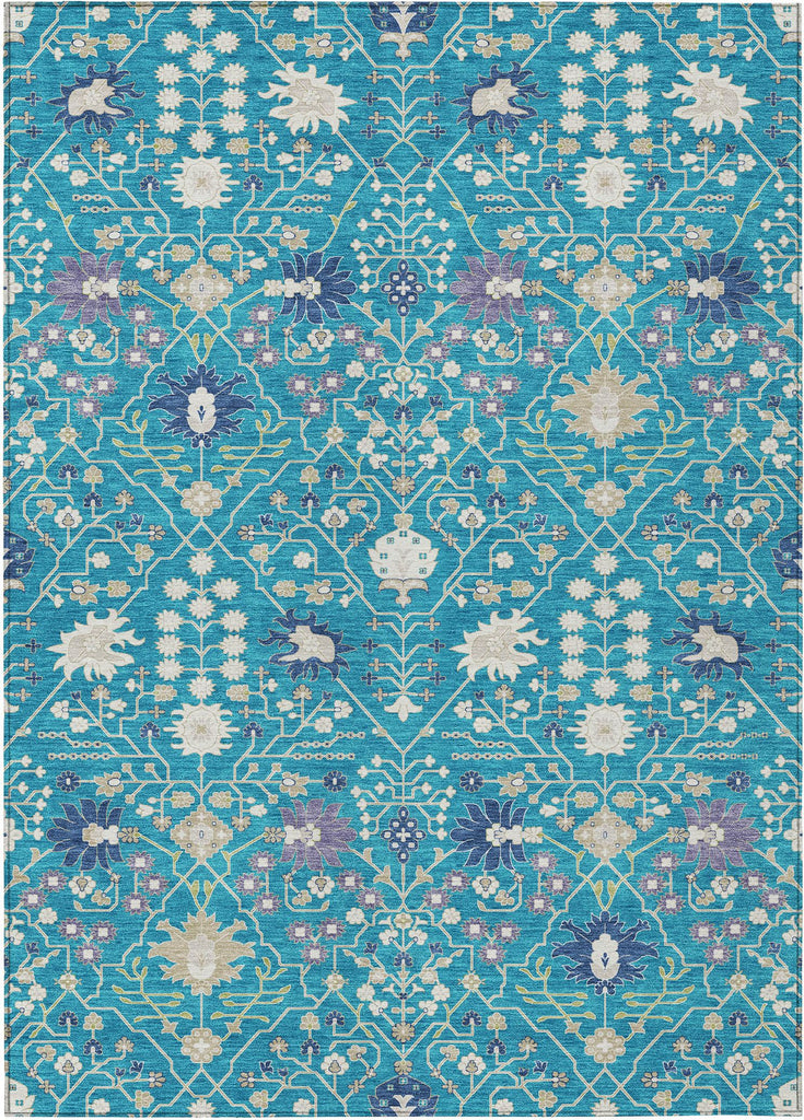 addison chantille acn1009 teal rug