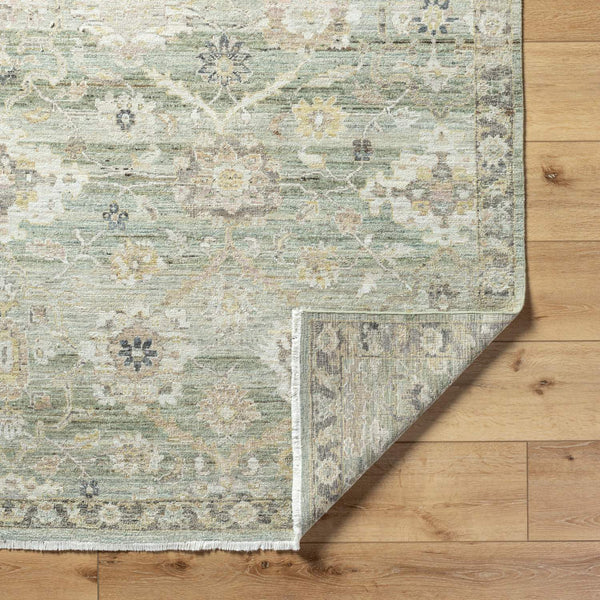 surya khorasan kho 2300 dusty sage rug