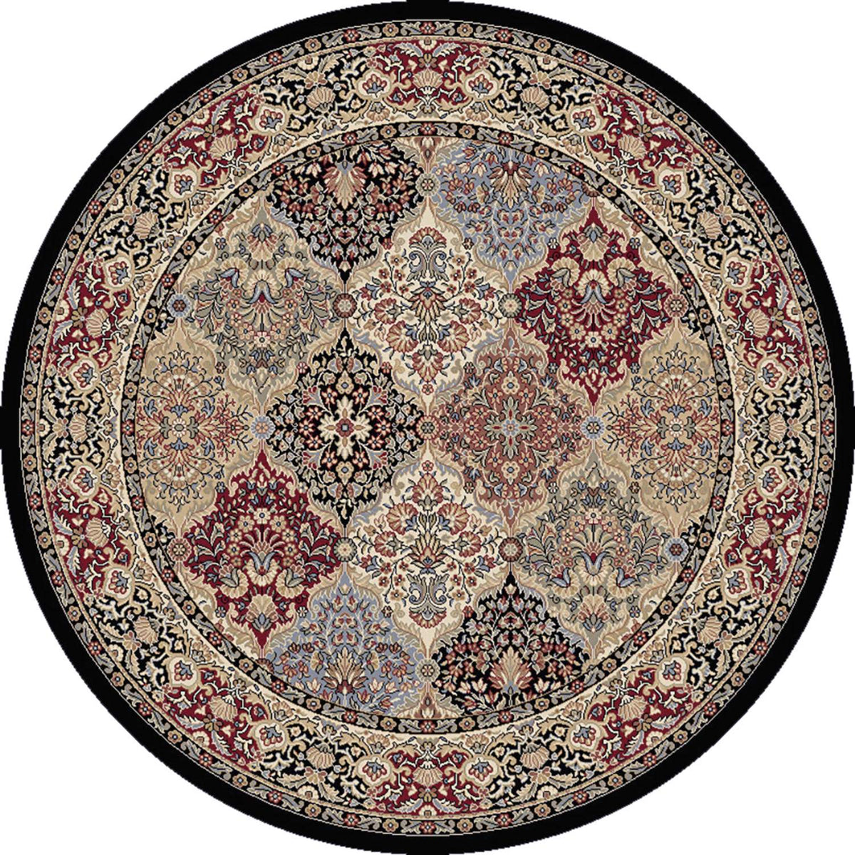dynamic rugs ancient garden 57008 3233 multi rug