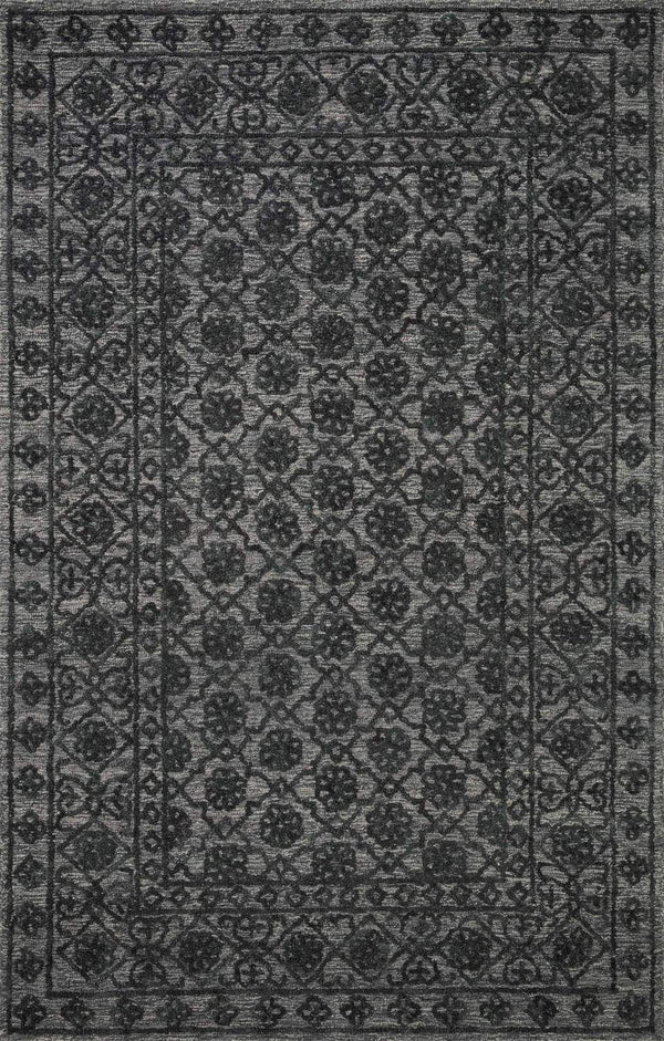 loloi rugs cecelia cec 01 smoke dark grey rug
