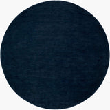 surya evergreen evg 2303 dark blue rug