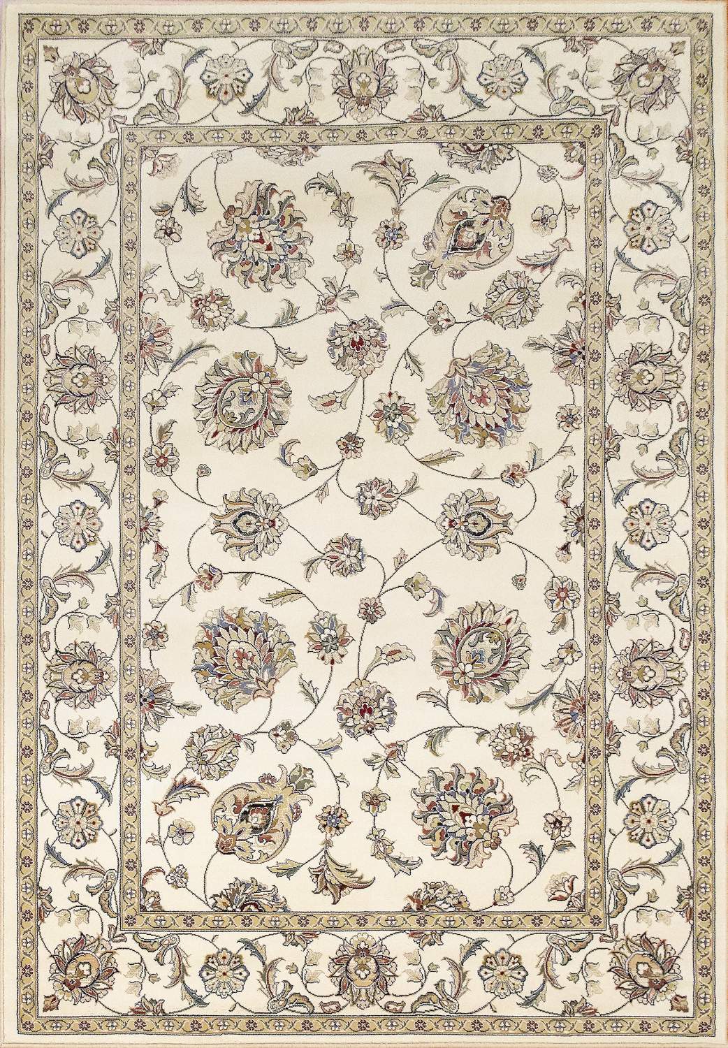 dynamic rugs ancient garden 57365 6464 ivory rug