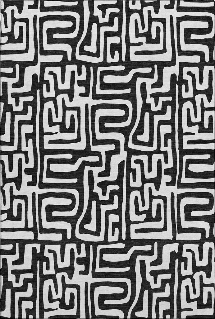 dalyn the reserve tr1 black rug