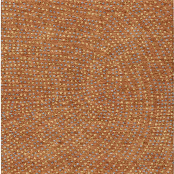 addison chantille acn1021 paprika rug