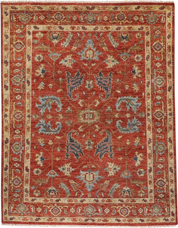 capel charleigh ushak 1211 red rug