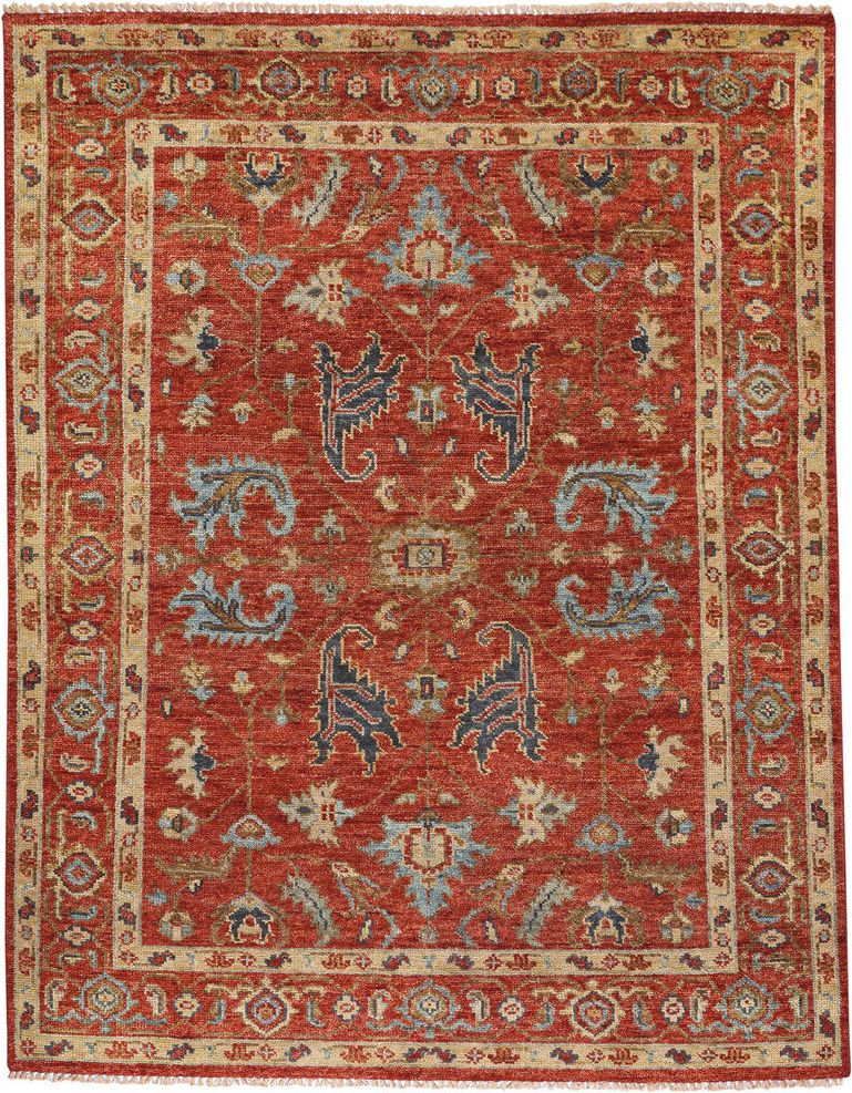 capel charleigh ushak 1211 red rug
