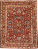 capel charleigh ushak 1211 red rug