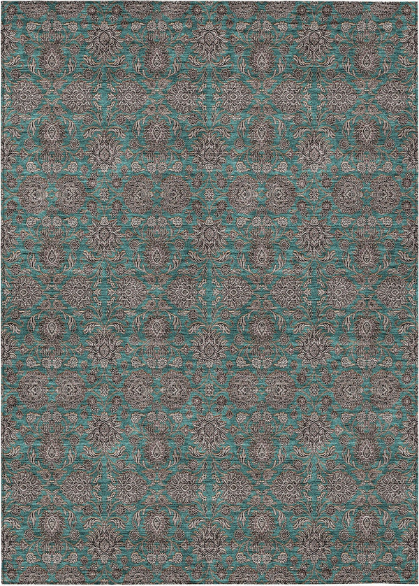 addison chantille acn702 teal rug