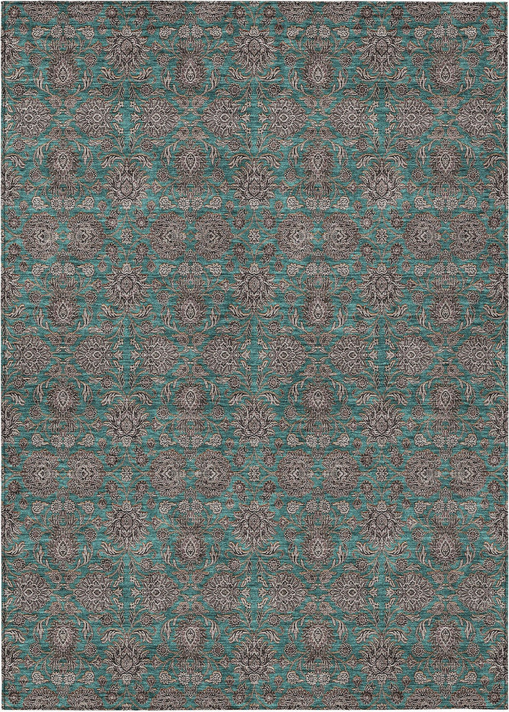addison chantille acn702 teal rug