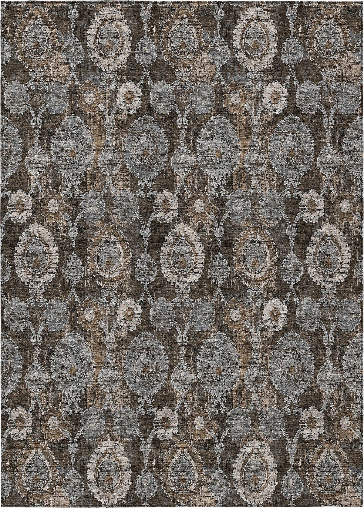 addison chantille acn821 chocolate rug