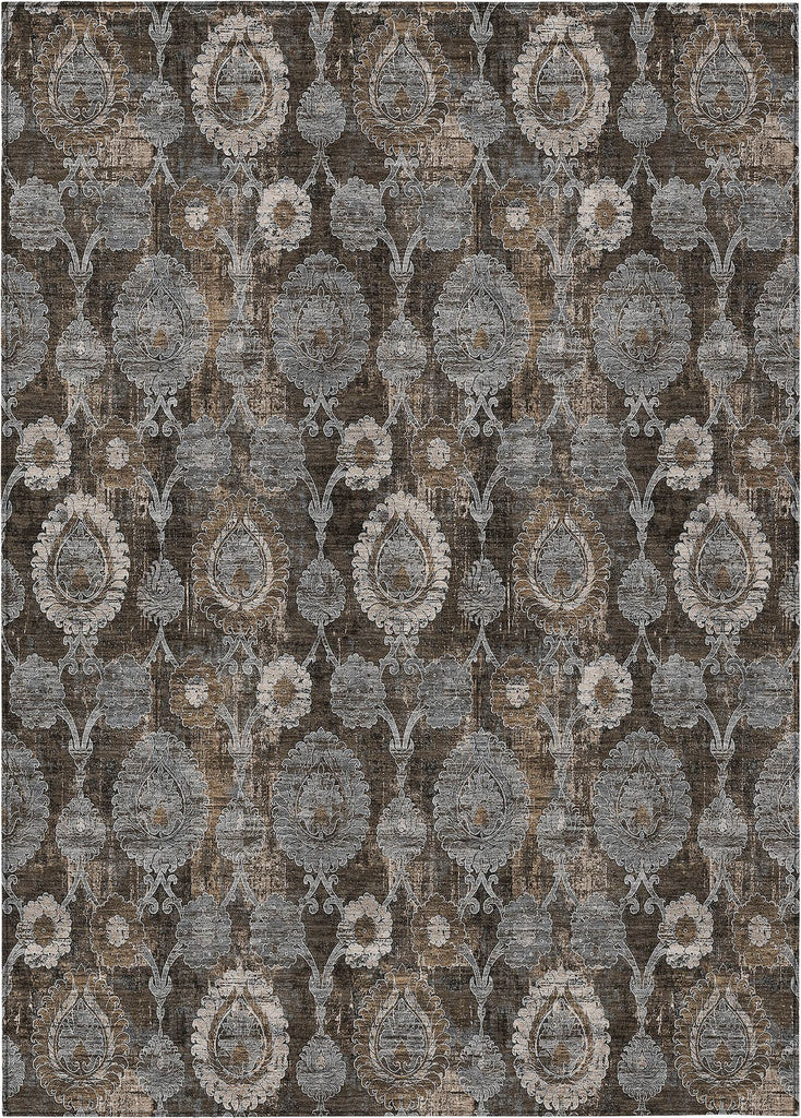 addison chantille acn821 chocolate rug