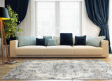 dynamic castilla 3558 950 grey rug