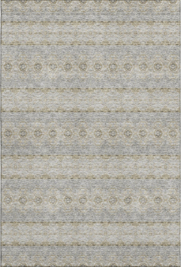addison mayfield amf615 silver rug