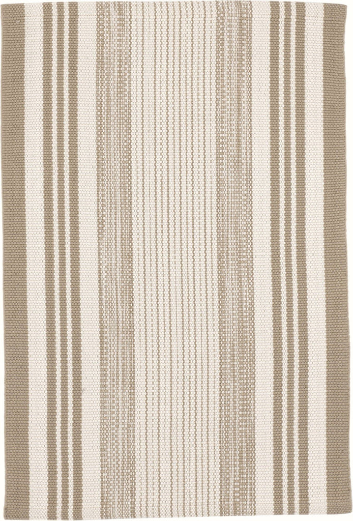 dash albert quincy stripe da2289 khaki woven flatwoven polypropylene rug