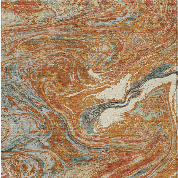 addison chantille acn1061 paprika rug