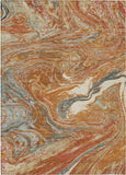 addison chantille acn1061 paprika rug