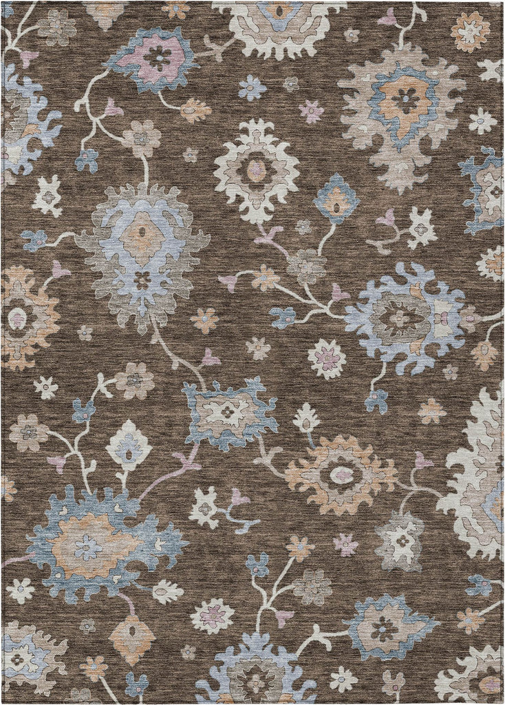 addison chantille acn1218 chocolate rug