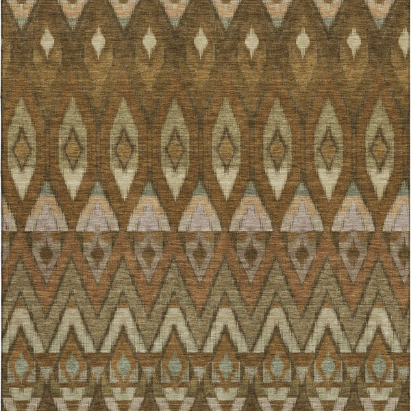 addison mayfield amf617 brown rug