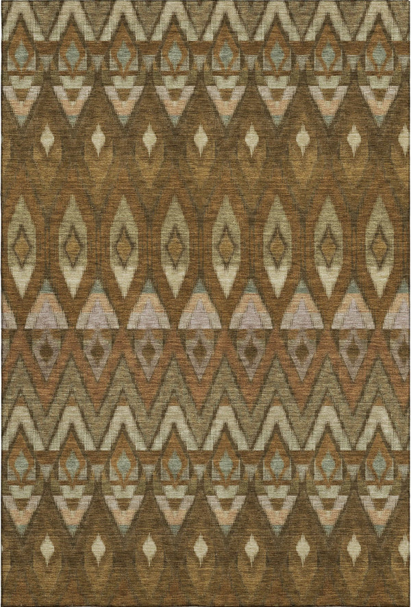 addison mayfield amf617 brown rug