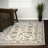 dynamic rugs ancient garden 57365 6666 cream rug