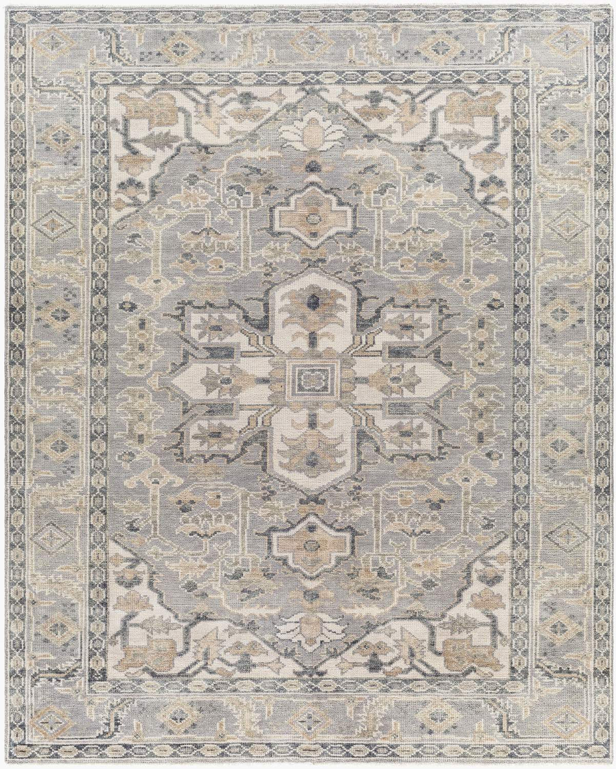 surya palais pal 2306 medium gray rug