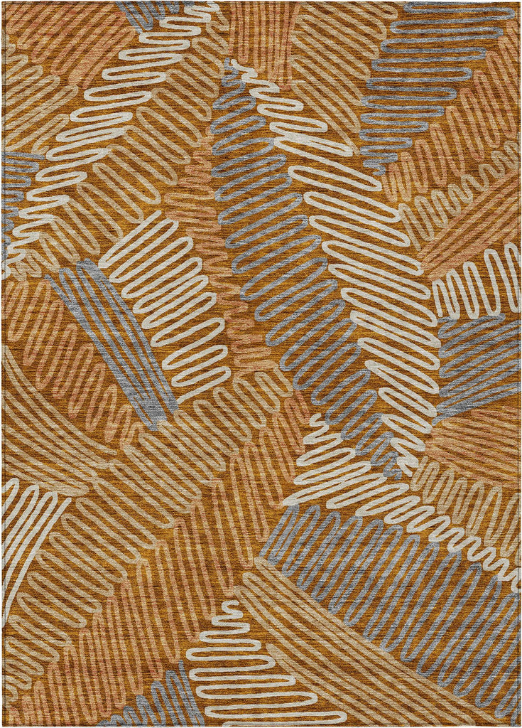 addison chantille acn904 paprika rug