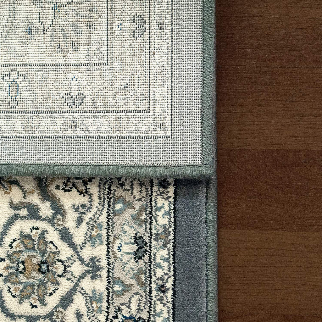 dynamic ancient garden 57011 5666 grey rug