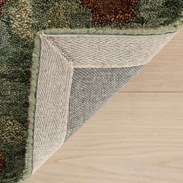 dash albert milord da2569 green hand tufted wool rug
