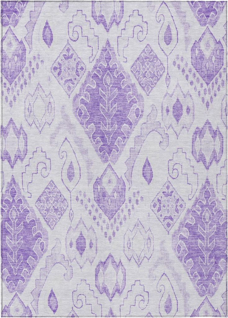 addison chantille acn776 purple rug