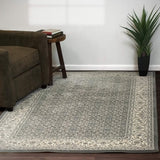 dynamic ancient garden 57011 5666 grey rug
