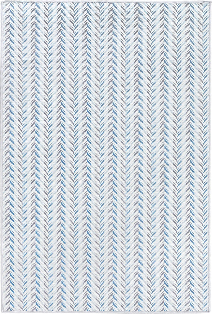 dash albert lowell da2323 blue machine washable polyester rug