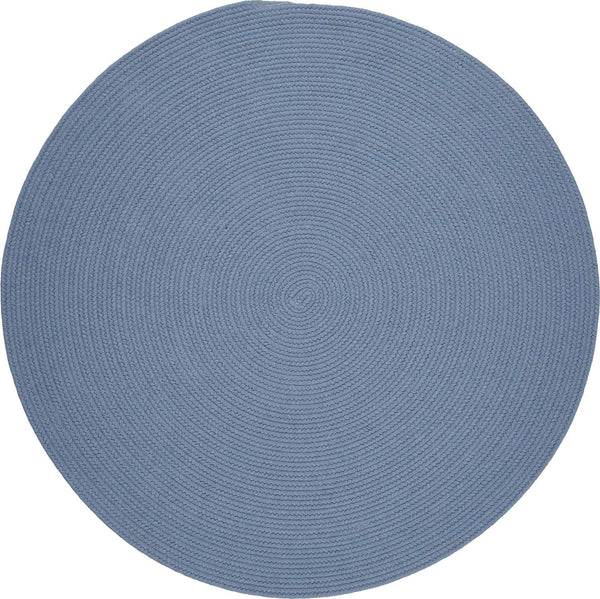 rhody solid wool s103 blue bonnet rug