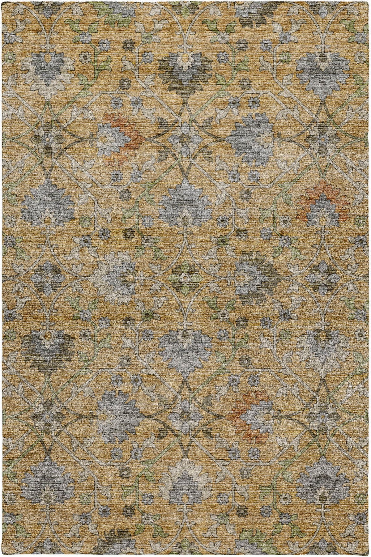 dalyn silk road sr1 saffron rug