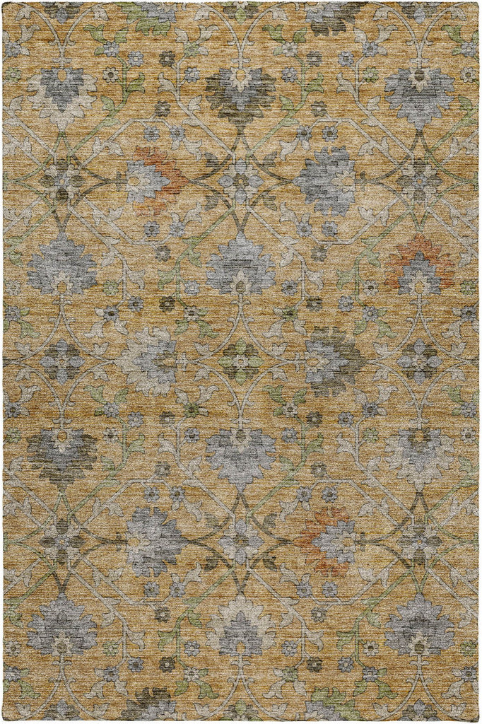 dalyn silk road sr1 saffron rug