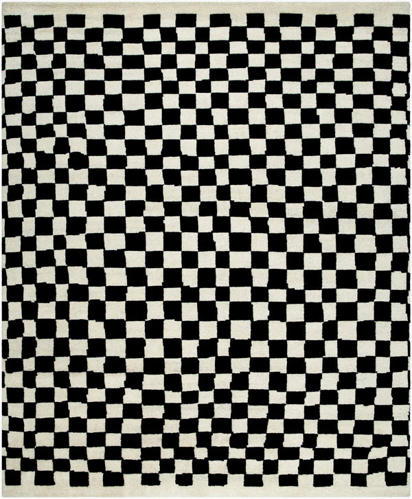 surya damier dmi 2301 ivory rug