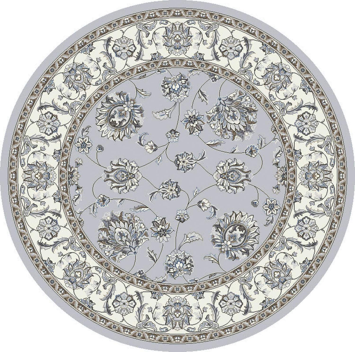 dynamic rugs ancient garden 57365 9666 soft gray rug