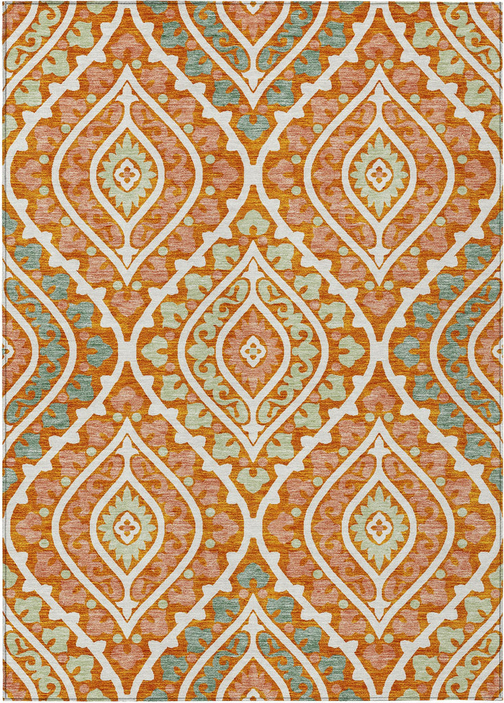 addison chantille acn761 orange rug