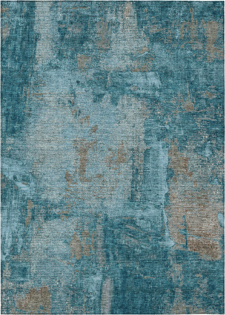 addison chantille acn989 teal rug