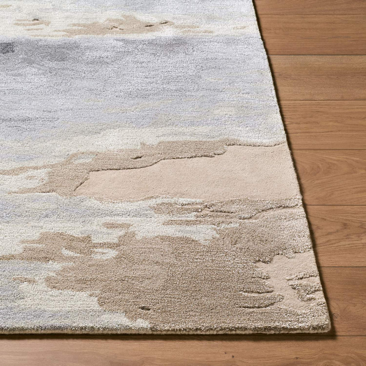 surya hiroshima hio 2301 slate gray rug