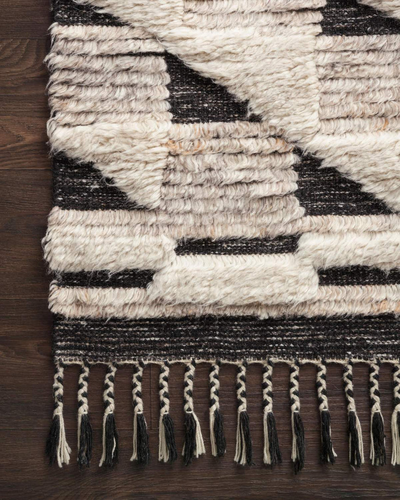 loloi rugs khalid kf 02 natural black rug