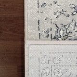 dynamic rugs ancient garden 57136 9696 silver rug