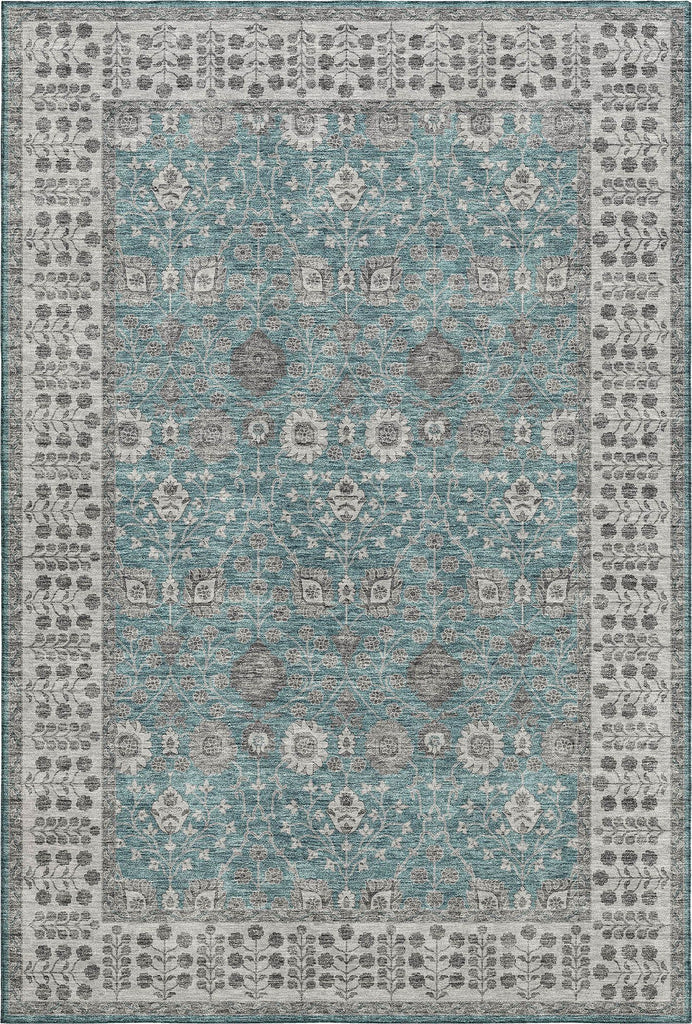dalyn hatay hy8 teal rug